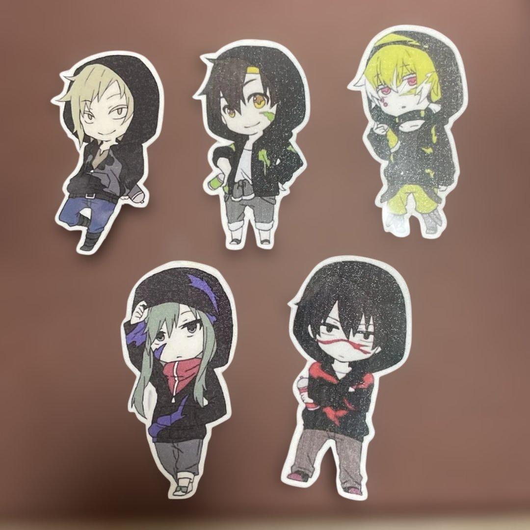 カゲプロ シール ステッカー シンタロー キド カノ セト コノハ ヒビヤ