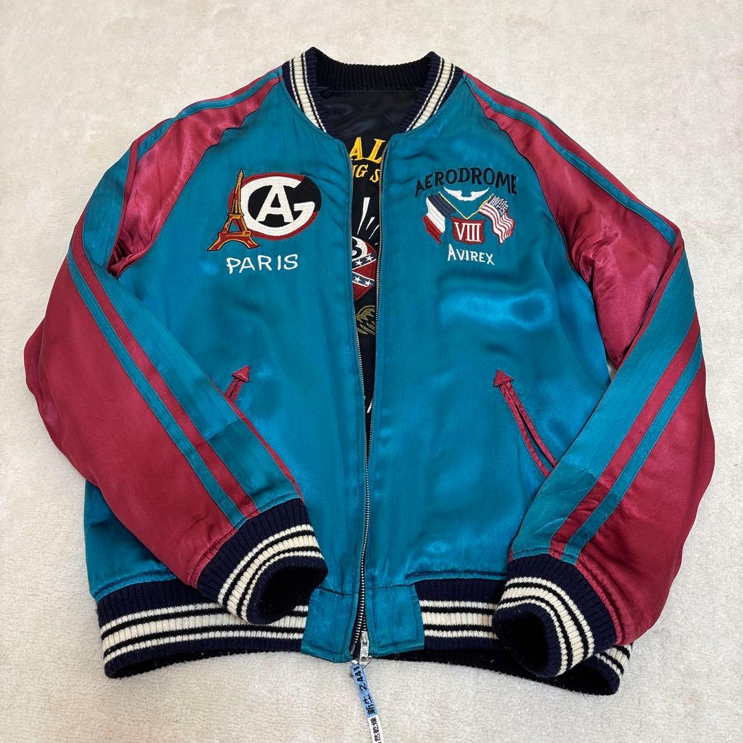 アビレックス リバーシブル　スカジャン　XL