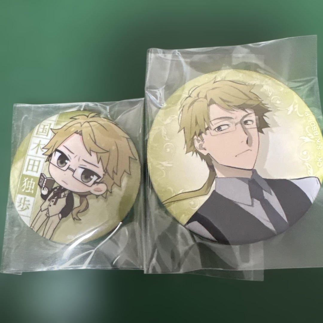 文豪ストレイドッグス 国木田独歩 缶バッジ - メルカリ