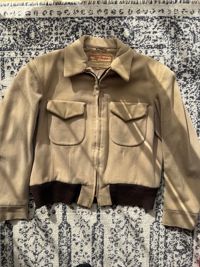 40-50sMcGregor ヴィンテージギャバジンジャケット サイズ38