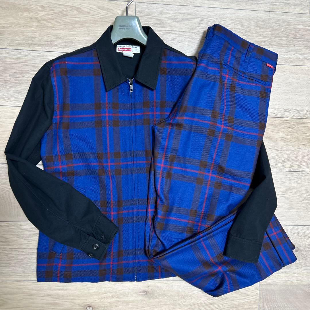 コムデギャルソンスーツ✖️シュプリーム　セットアップ