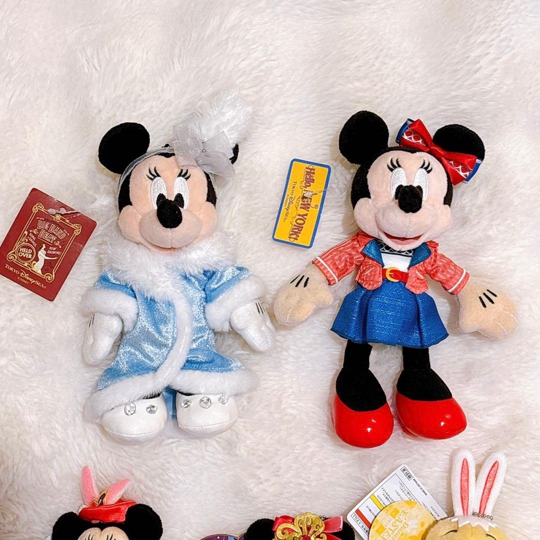 ミニー ぬいぐるみバッジ 16点 + おまけ2点 BBB ハロニュ など