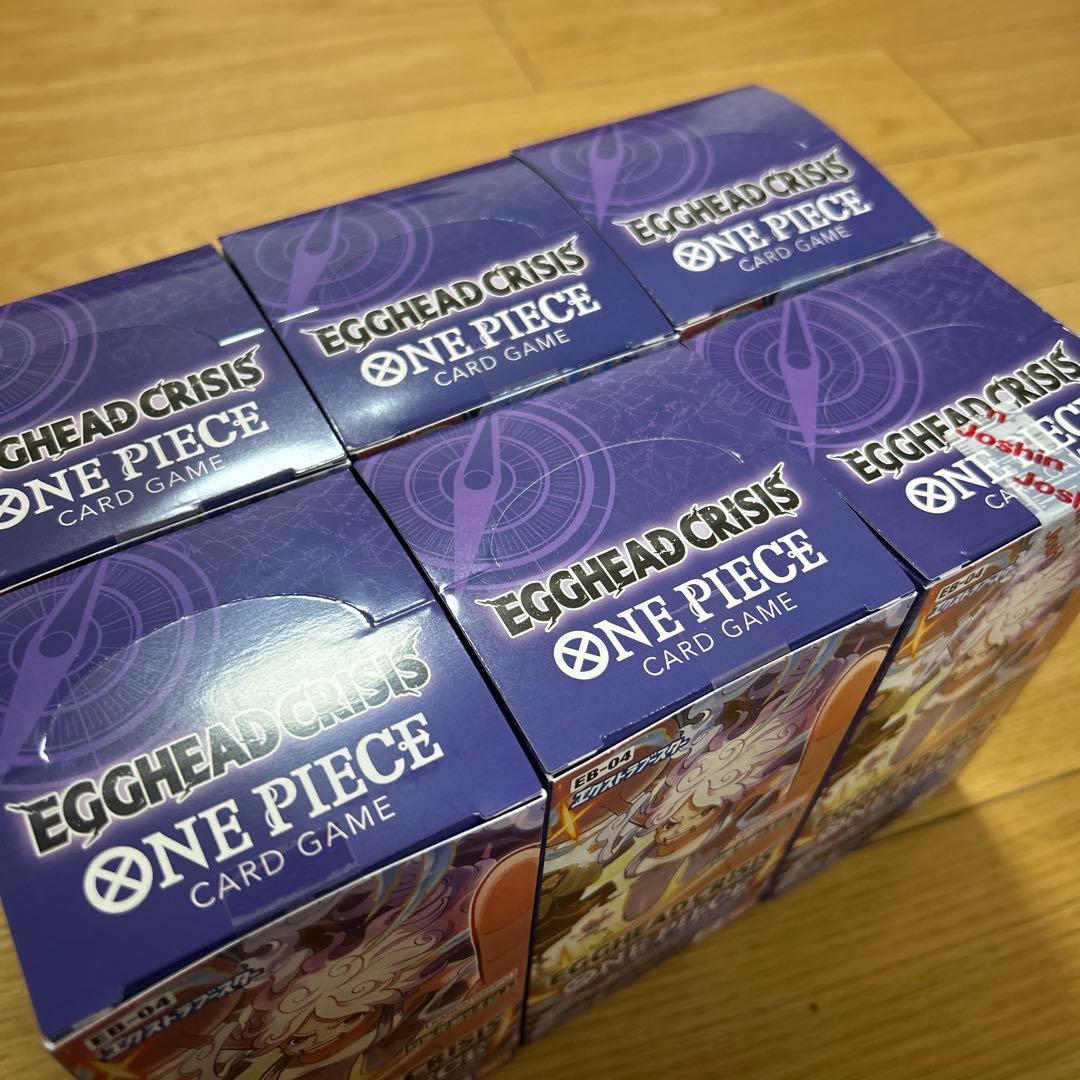 EGGHEAD CRISIS ONE PIECE カードゲーム 6BOX - メルカリ