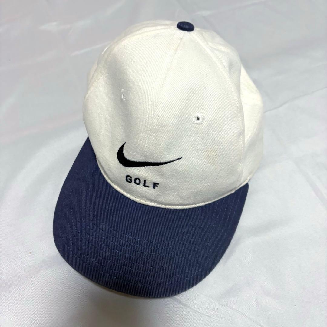 90s Nike Golf Cap ナイキゴルフ ヴィンテージキャップ - メルカリ
