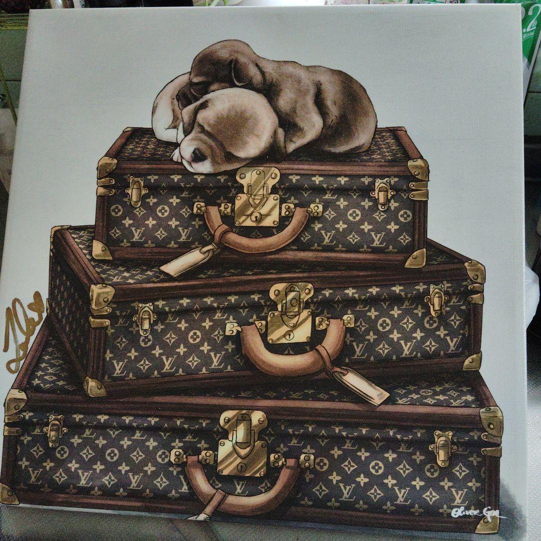 オリバーガル本人サイン入り絵画