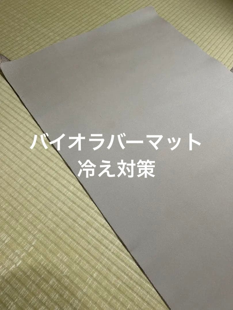 バイオラバーマット　57㎝×87㎝　冷え対策‼️寝てる間に体質改善‼️