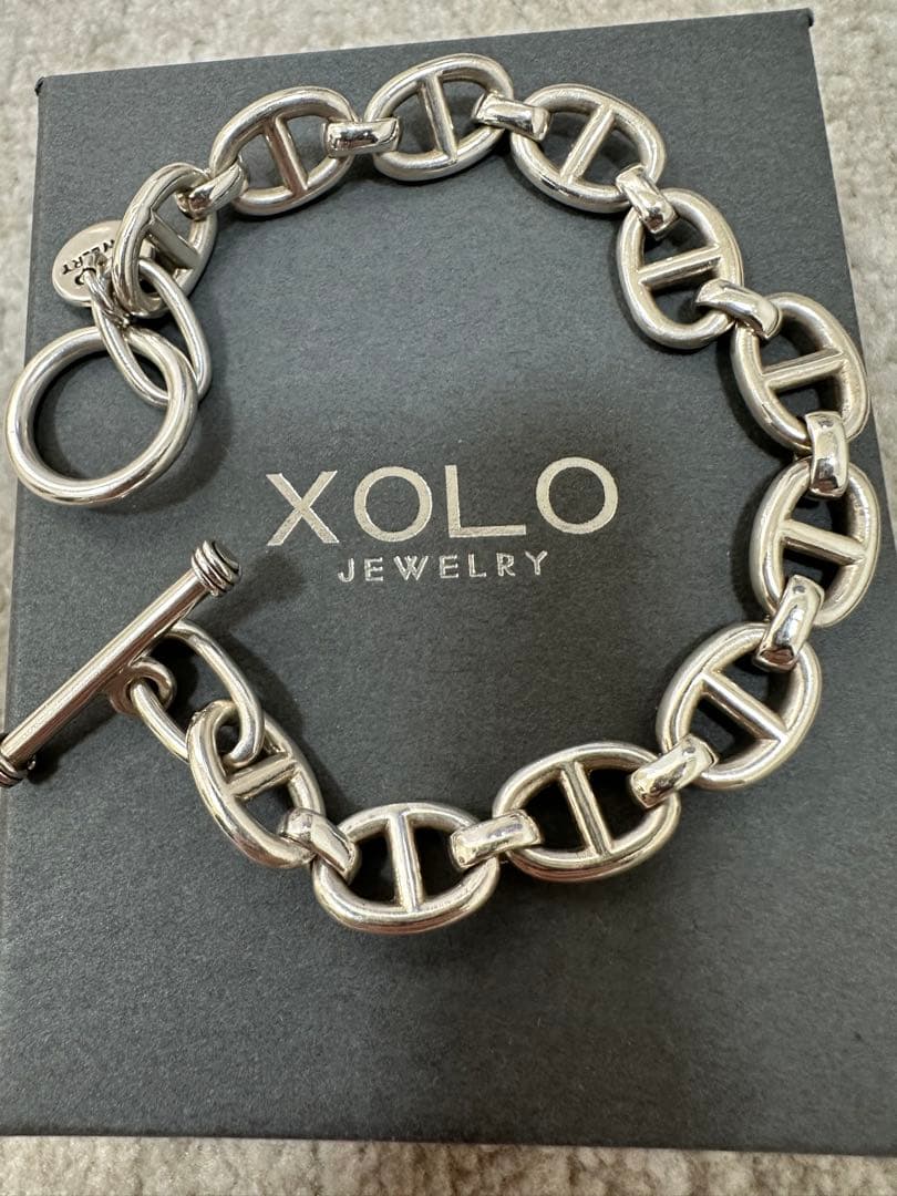 アクセサリー xolo Anchor Link Bracelet 10mm