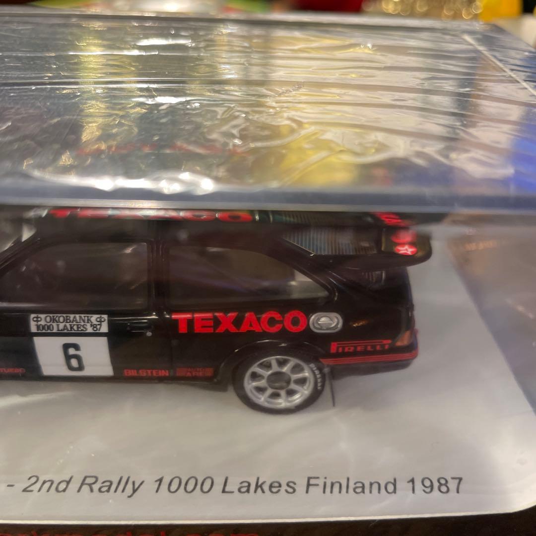 絶版 1/43 テキサコ フォード シエラ RS コスワース 1987 WRC - メルカリ