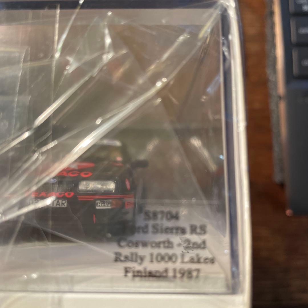 絶版 1/43 テキサコ フォード シエラ RS コスワース 1987 WRC - メルカリ