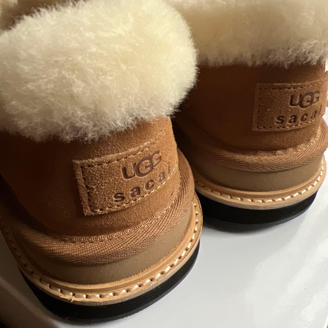 UGG Sacai Loafer ベージュ37 Chestnut 23cm - メルカリ