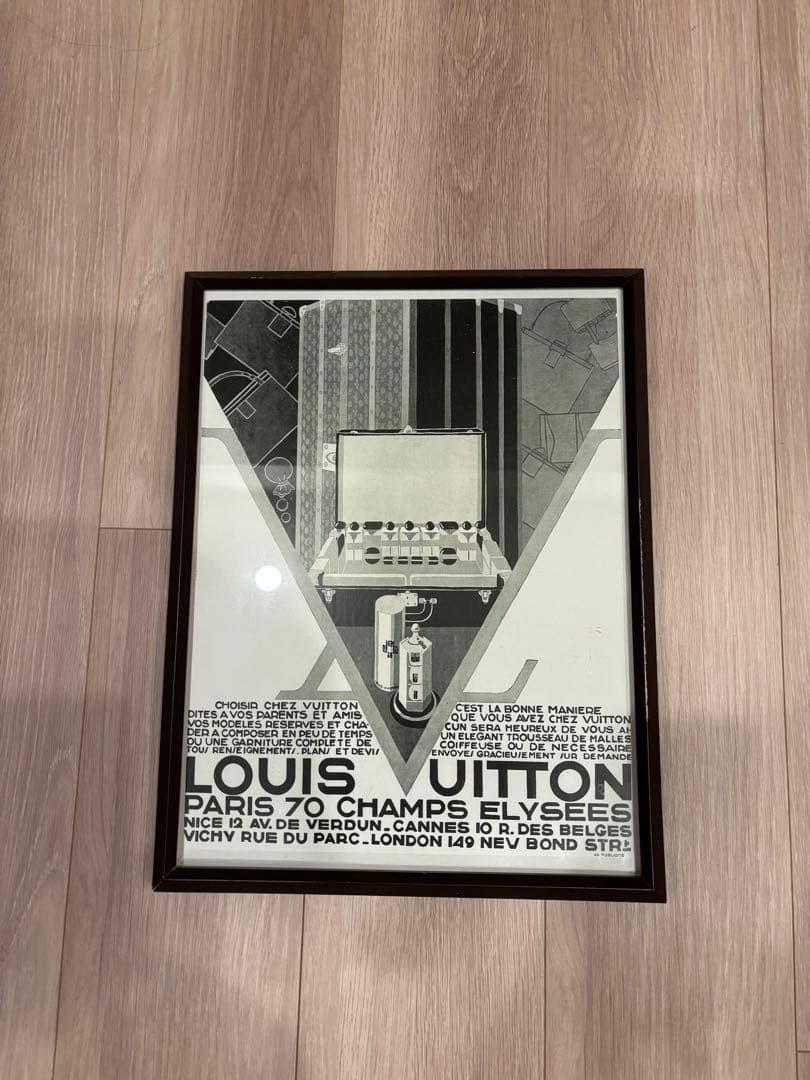 Louis Vuitton 1931 アートポスター 再入荷！1931 広告＞ Louis Vuitton ルイ・ヴィトン ポスター