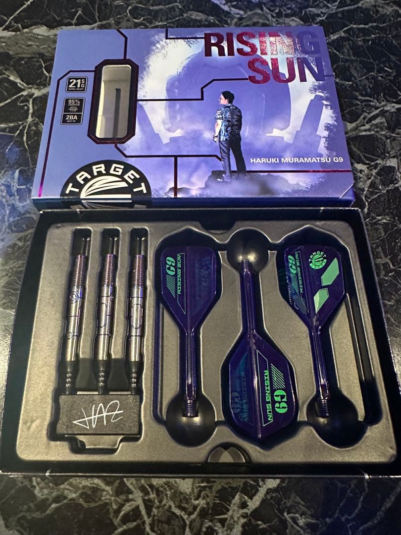 HARUKI MURAMATSU G9 ダーツセット RISING SUN