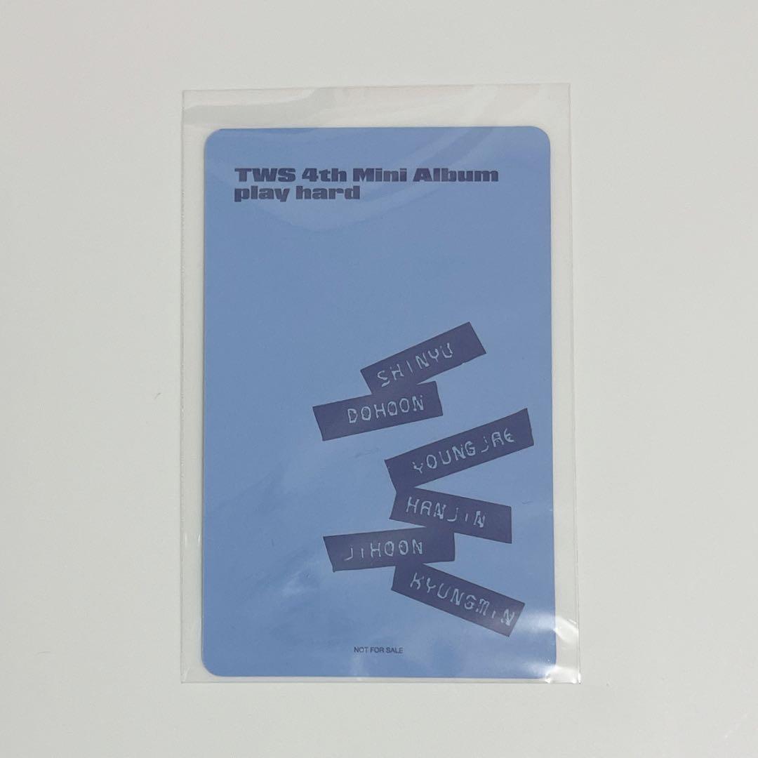 TWS ハンジン play hard タワレコ ラキドロ 特典 トレカ - メルカリ