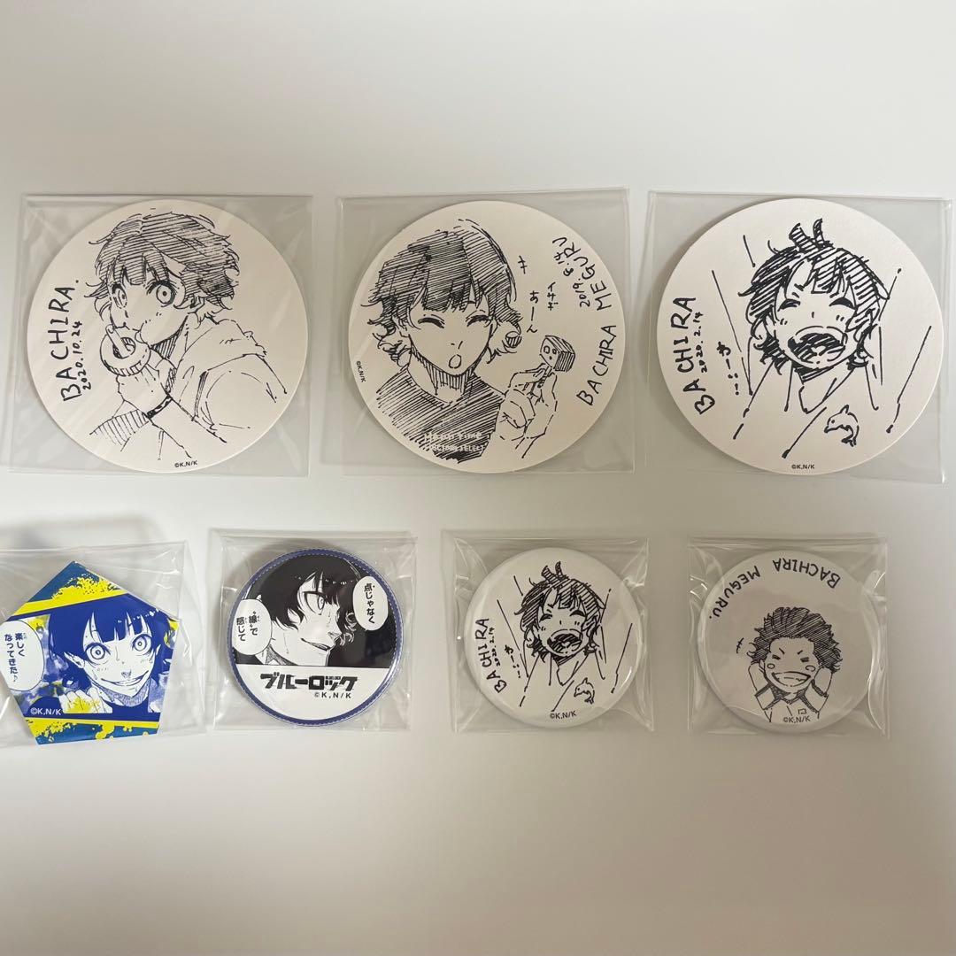 蜂楽廻 あたり付き缶バッジ コースター プリンセスカフェ ブルーロック