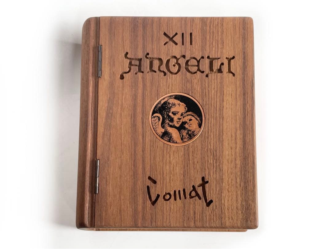 小松崎邦雄　リトグラフ石版画集 12の天使たち専用本型木箱付 限定本