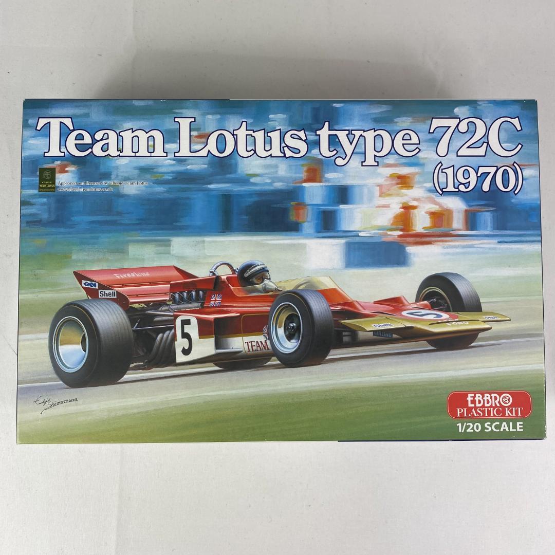 未開封 エブロ 1/20 ロータス 72C・フォード EBBRO 1970