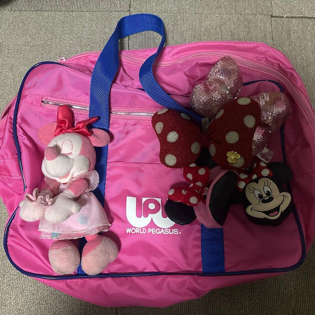 ワッぺ 旧型 ピンク スクバ ワールドペガサス スクールバッグ