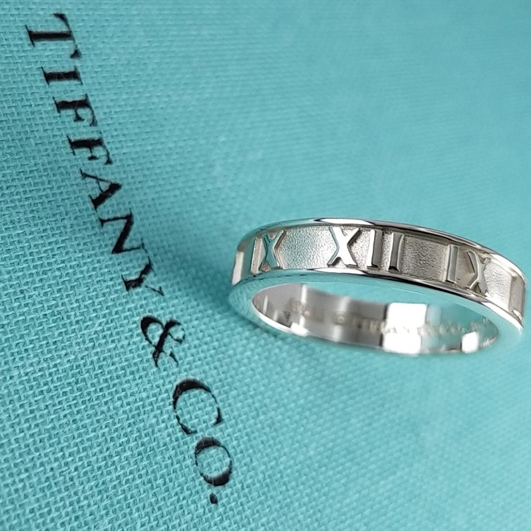 □SALE☆【ティファニー】アトラス ナロー リング 11号 2154 - メルカリ