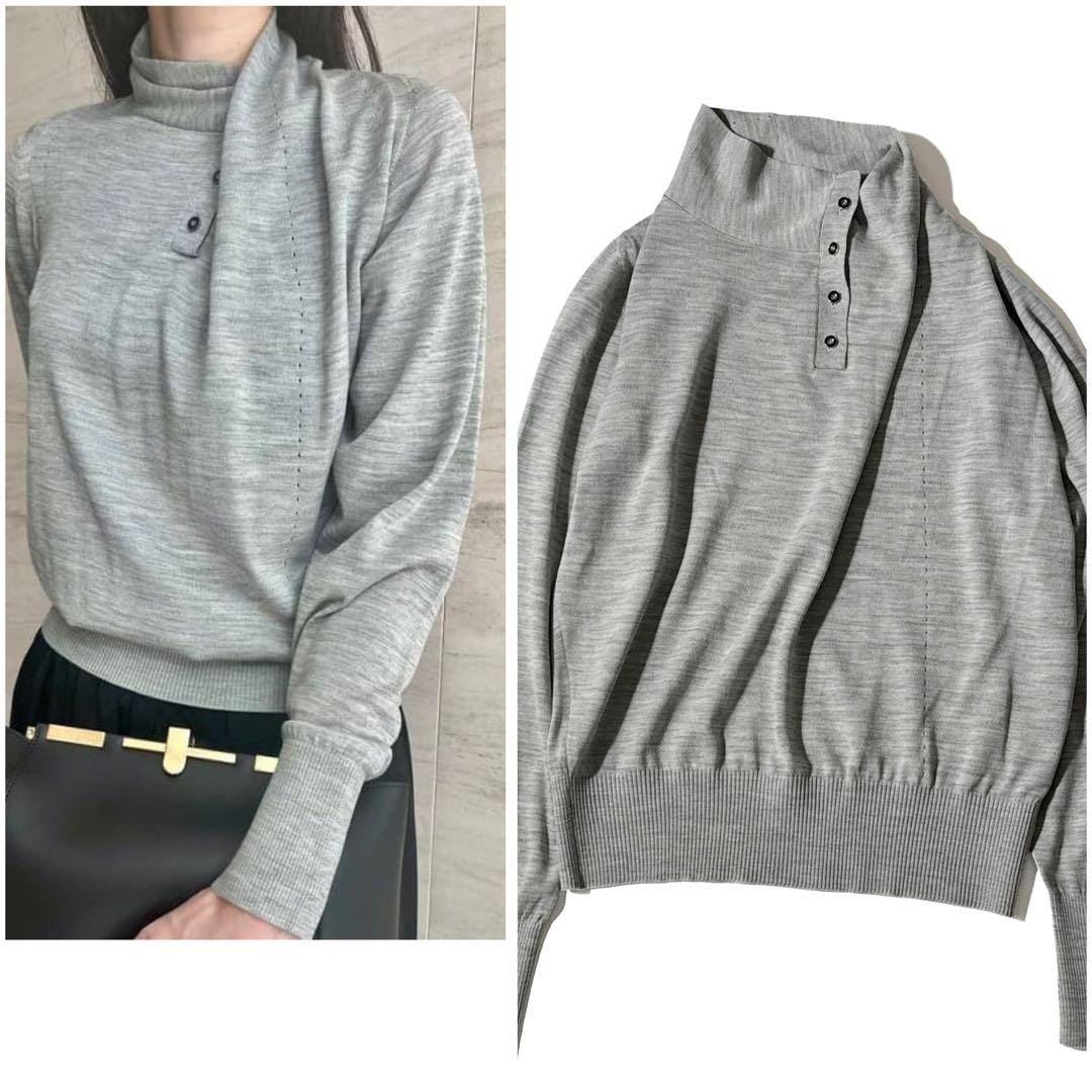 定価3.4万 サポートサーフェス ビームス デザインニット 変形 ハイネック