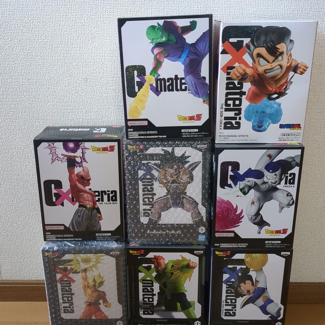【未開封8体セット】ドラゴンボールZ フィギュア GXmateria まとめ売り