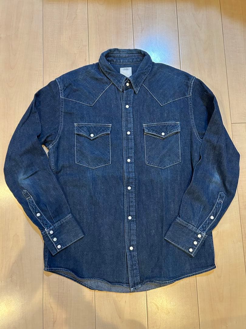 visvim デニム ウエスタンシャツ　size２