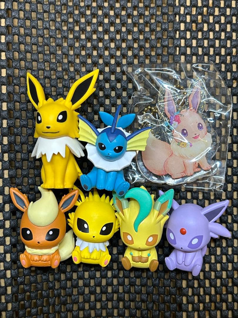☆ポケモン ふぃぐりっぷ イーブイフレンズ キーホルダー まとめ売り