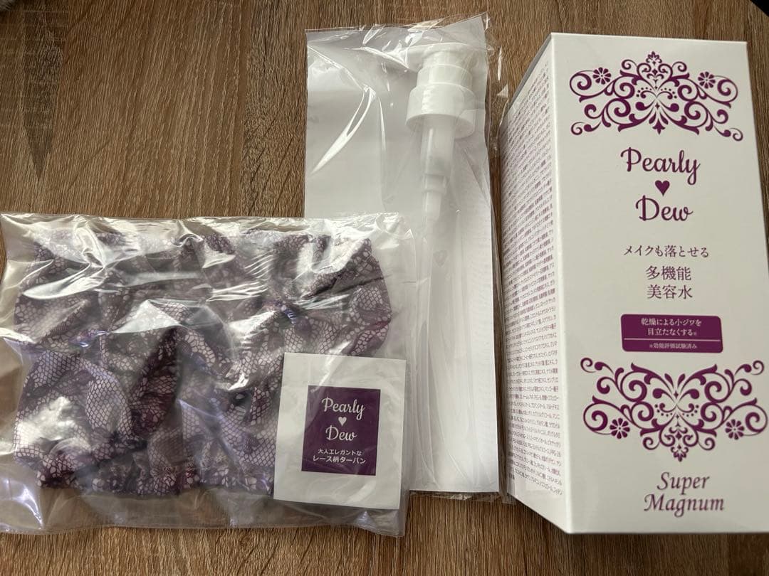 パーリー デュー メイクも落とせる ふきとり美容水X 800ml - メルカリ