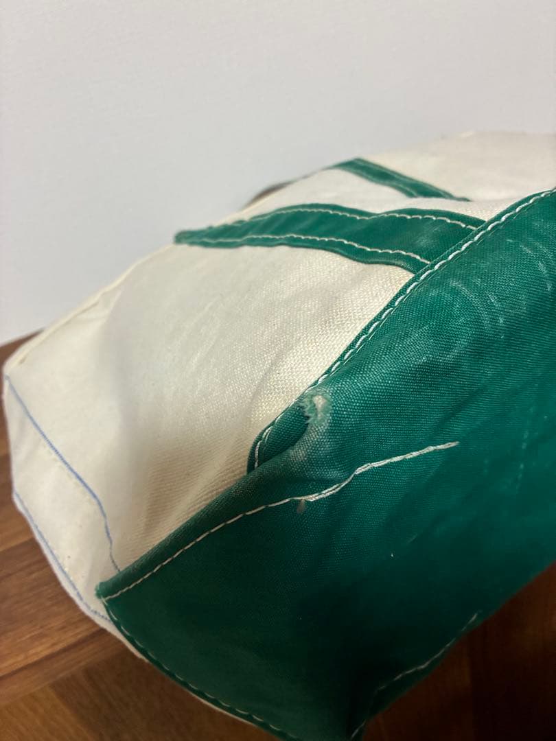 エルエルビーン L.L.Bean キャンバス トートバッグ 80s ギザタグ 緑