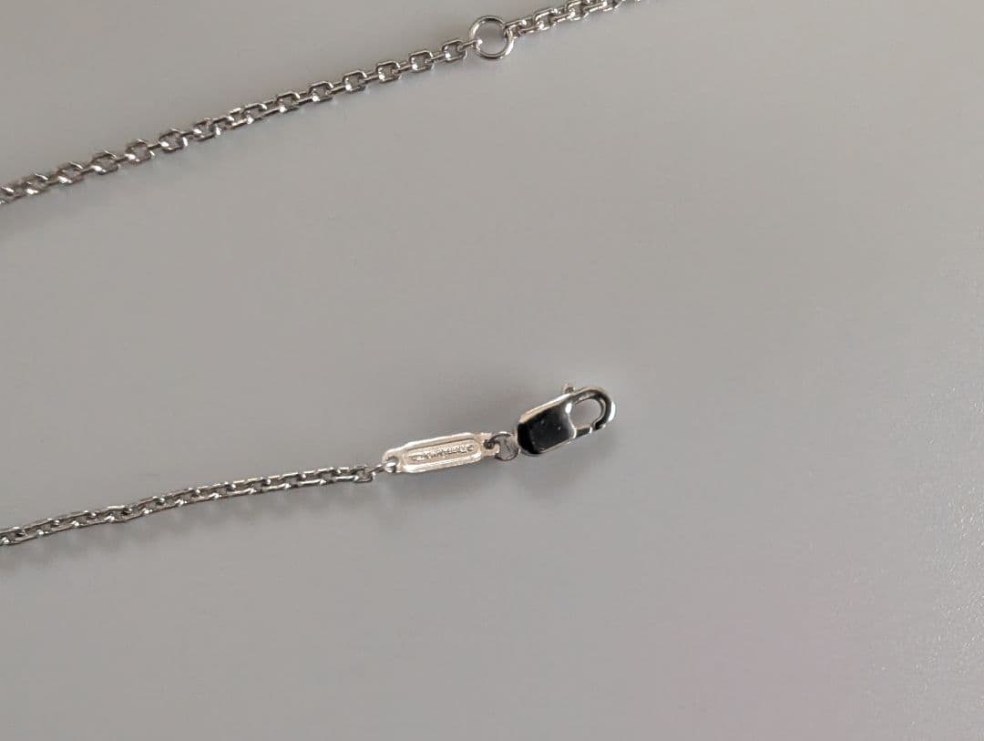 ティファニーロック ホワイトゴールド スモールペンダント 正規品