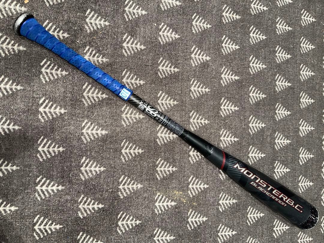 ネコの肉球 ZETT MONSTER B.C. 軟式バット 少年 80cm ゼット（ZETT） 野球 一般軟式バット モンスターブラックキャノン