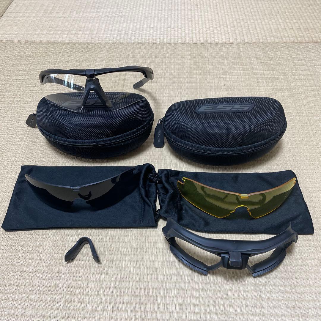 【極美品】ESS CROSSBOW ミリタリーゴーグルセット