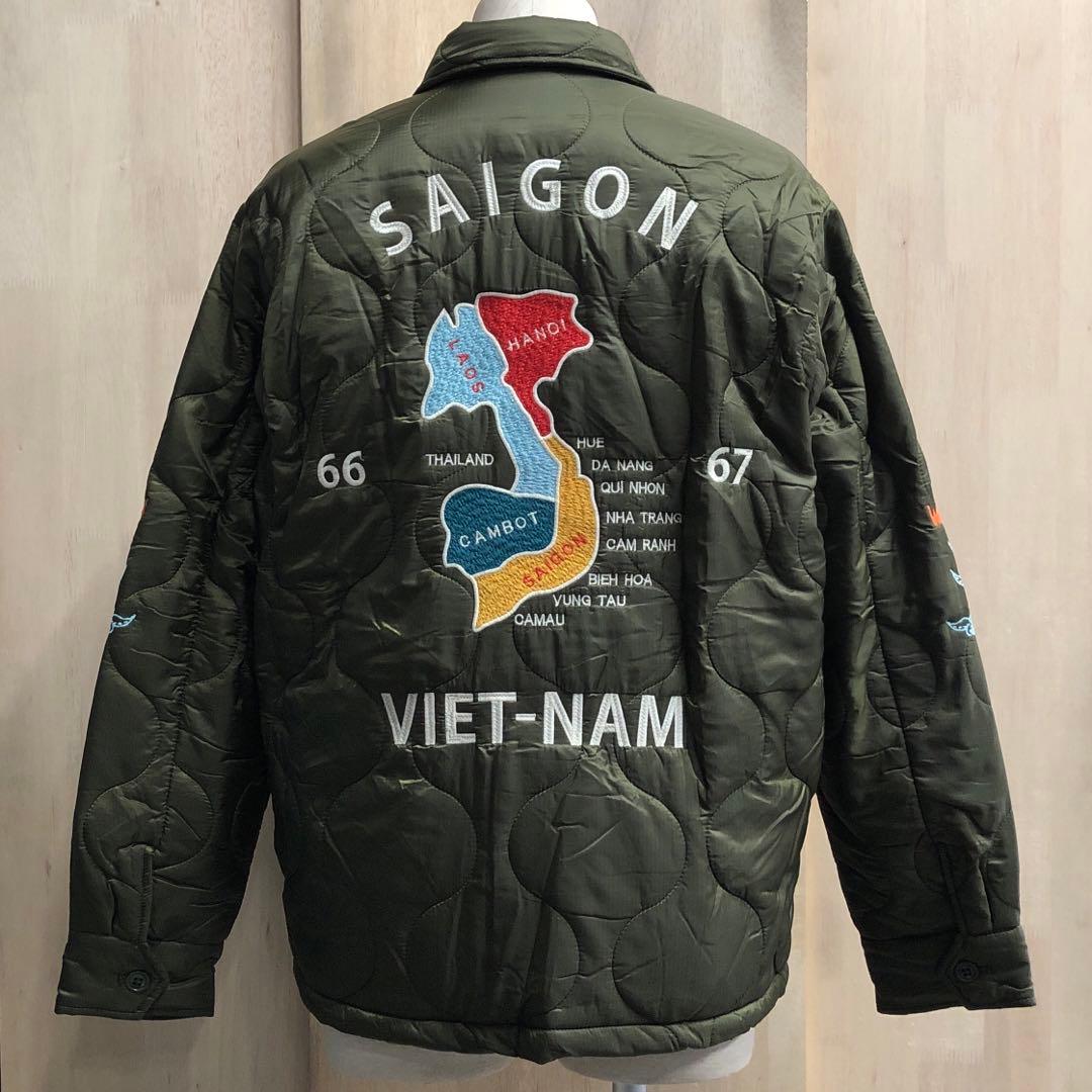 ヒューストン ベトジャン キルティング ベトナムジャケット スカジャン