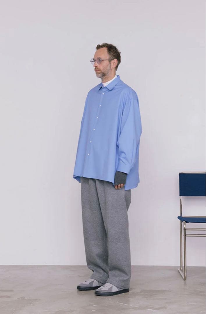 ポ*ナ様 graphpaper Fine Wool Tropical シャツ