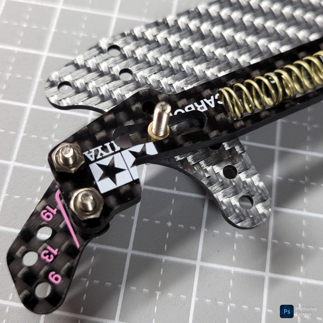 SD-Fix CNC加工 スライドダンパー 10mm円形可動 バネ3個 円形搭載