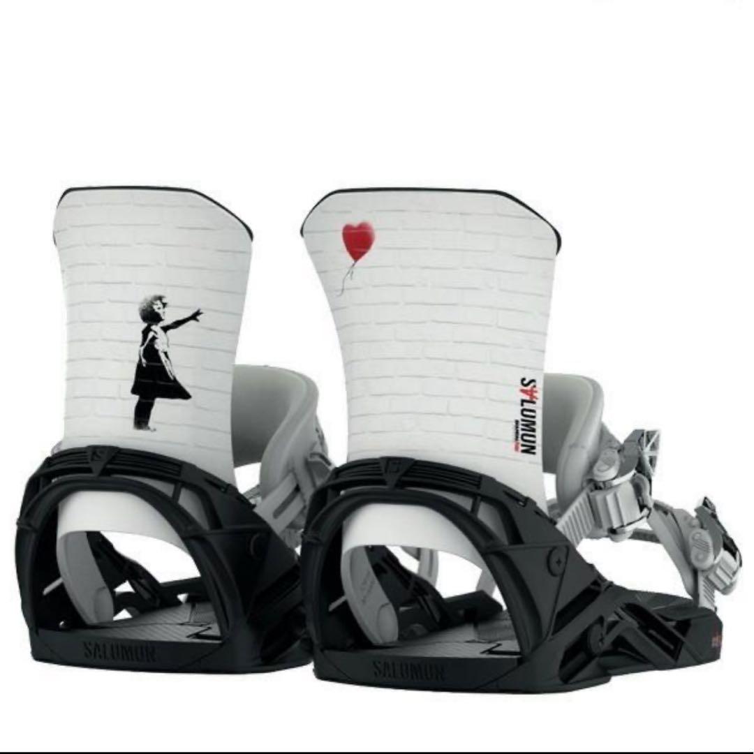 SALOMON スノーボード　ビンディング　バンクシー 限定】SALOMON バンクシー コラボ TheWall スノボセット 151 サロモン