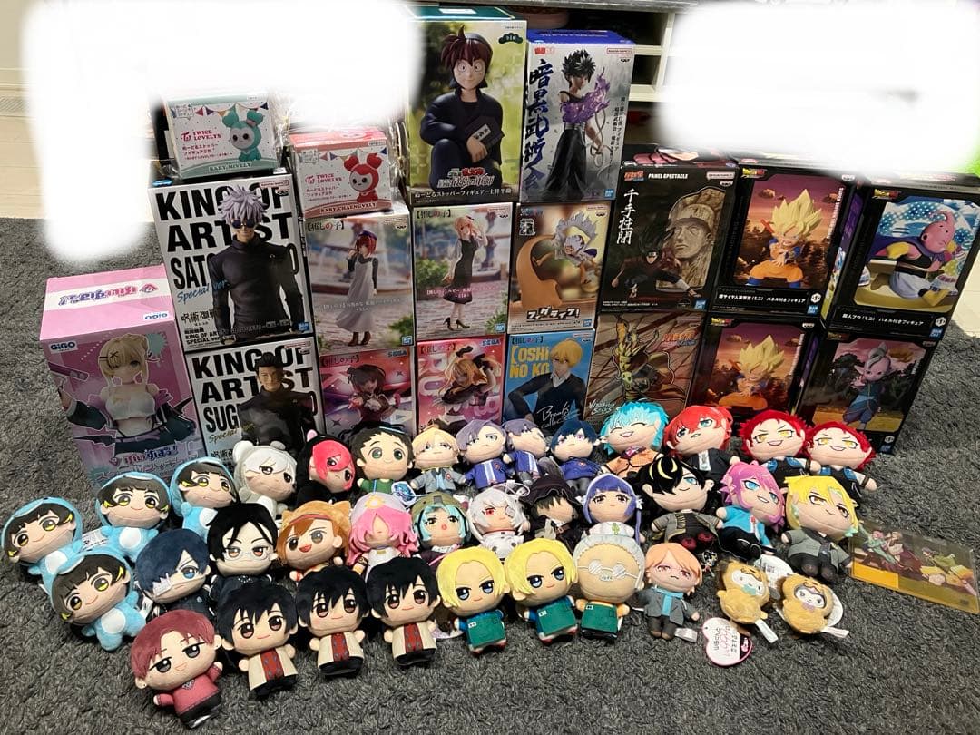 プライズ品　まとめ売り　フィギュア　ちびぐるみ他　合計56点 SPY×FAMILY ちびぐるみおすわりフィギュア vol.1│株式会社BANDAI