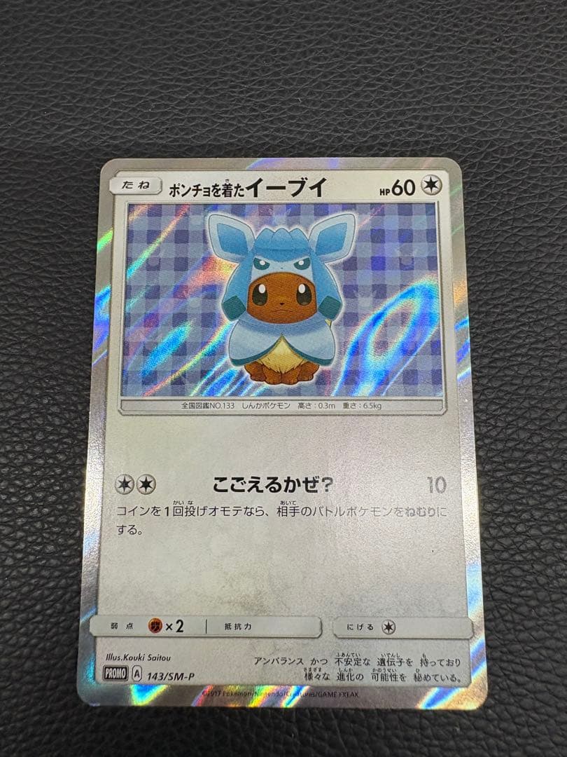 ポンチョを着たイーブイ