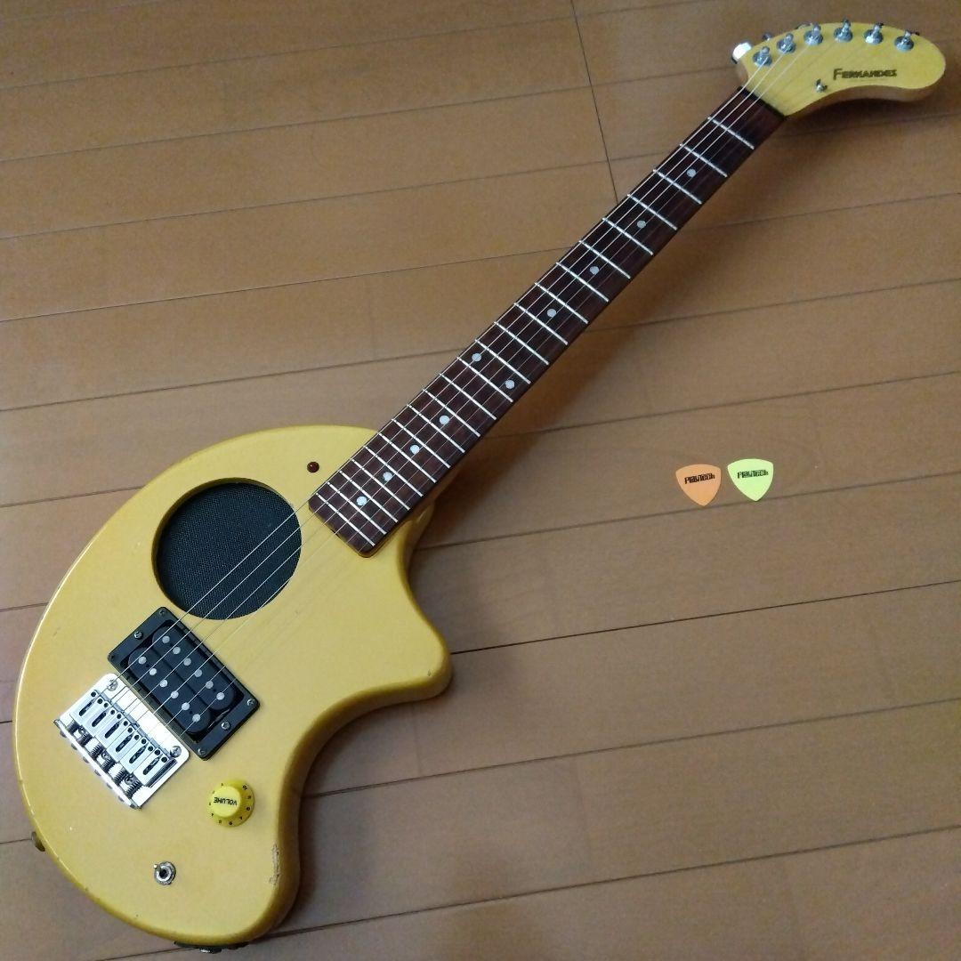 ZO-3 フェルナンデス アンプ内蔵ミニギター 　FERNANDES ぞうさん エレキギター】春の行楽に！お子様の練習用に！アンプ内蔵ミニギター
