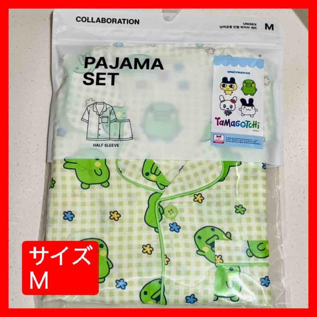 韓国 Mサイズ たまごっちくちぱっち パジャマセット SPAO NCTWISH たまごっちコラボ】SPAとコラボ商品発売！韓国初のコラボカフェも