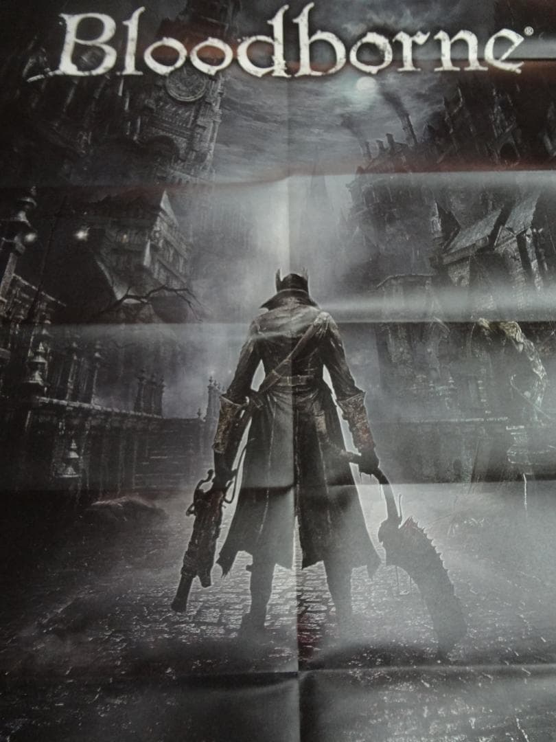 Bloodborne（ブラッドボーン）PS4 非売品両面カラーポスター