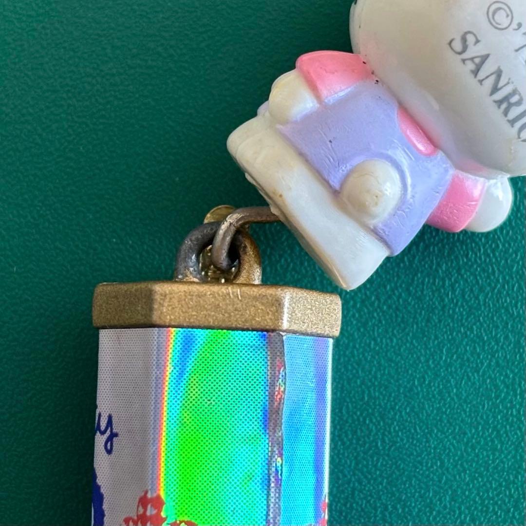 当時物】ハローキティ おみくじキーホルダー ご当地キティ 北海道