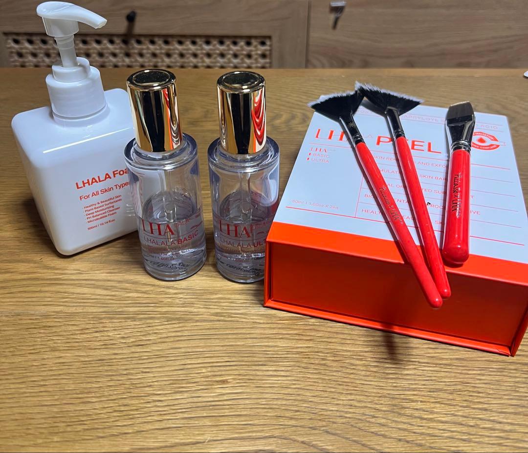 ララピール 洗顔・ハケセット