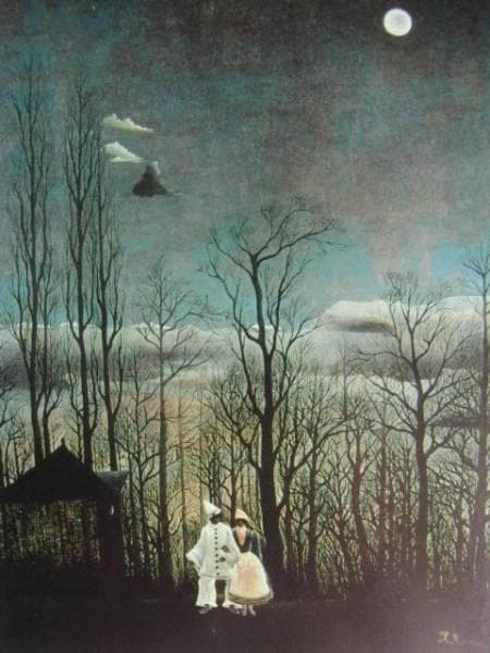 アンリ・ルソー、カーニバルの夕べ、希少画集画、新品額装付 - メルカリ