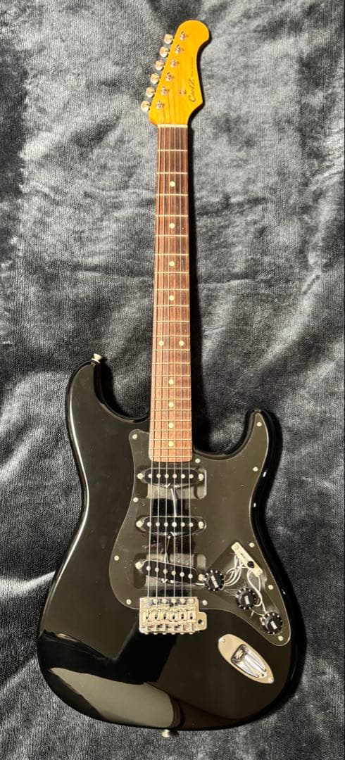 CoolZ エレキギター ZST-V/R ストラト ブラック