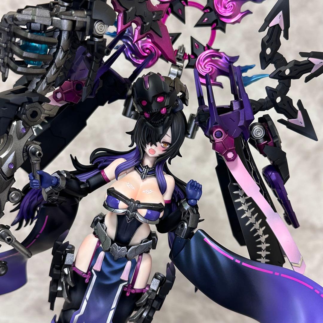 メガミデバイス 皇巫 ツクヨミレガリア オリジナルカラー 塗装済み完成品 メガミデバイス 皇巫 皇巫 ツクヨミ レガリア | tonerico：tokyo hobby