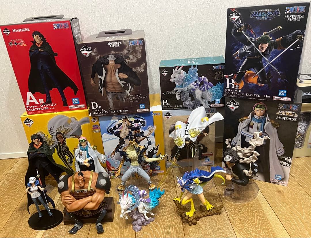 ワンピース　一番くじ　フィギュア　10体　まとめ