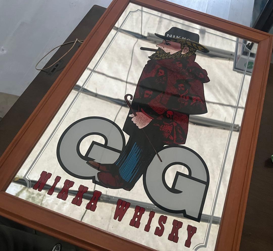ニッカ 非売品 パブミラー Nikka Whisky Pub Mirror 美品 - メルカリ