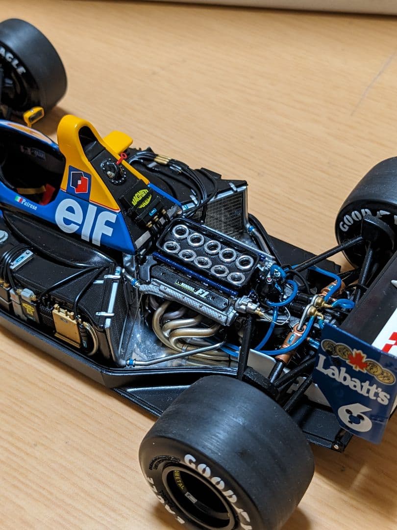 エグゾト1/18 ウィリアムズ ルノー FW14Bエグゾト1/18 ウィリアムズ