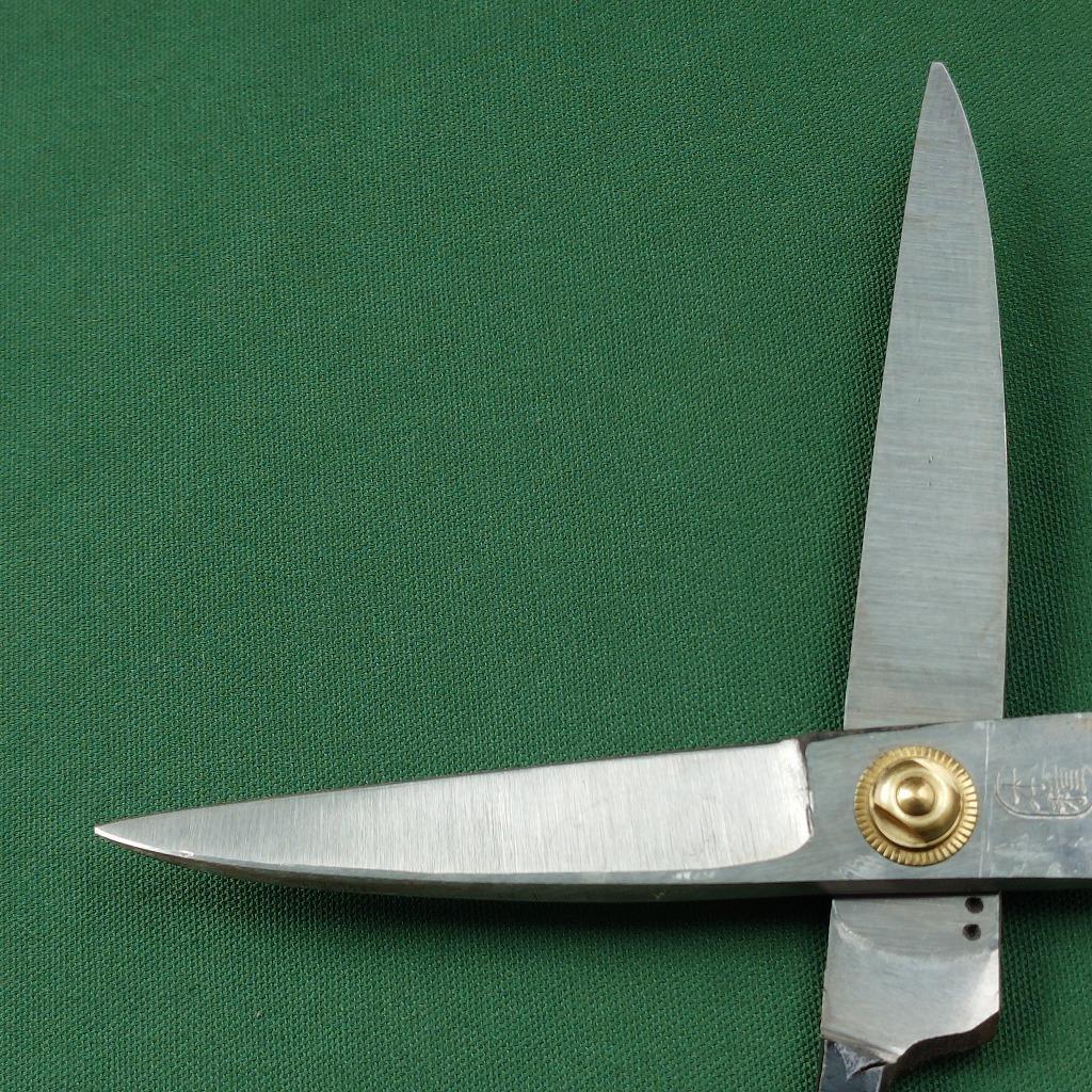 種子島鋏 〇浪 本種子鋏 池波刃物製作所 210㎜ 箱付き 未使用《0301》