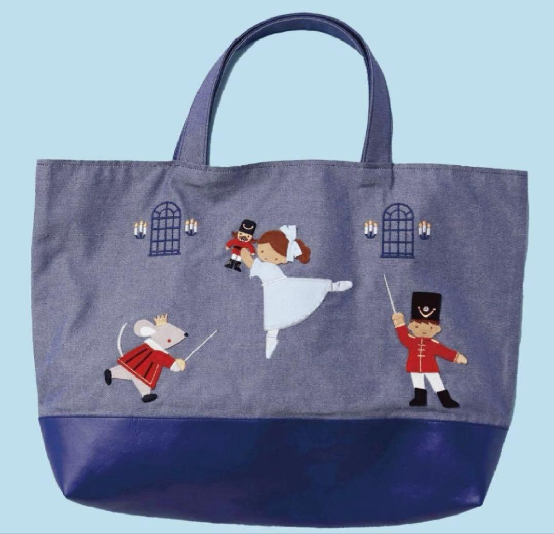 本物　貞松・浜田バレエ団 × familiar 限定トートバッグ